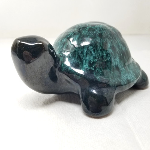 Turtle figurine ceramic - turtle,